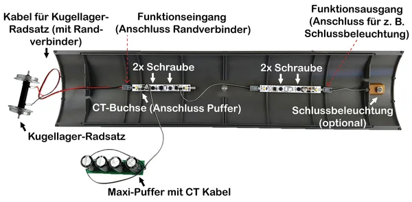 2x Radsatz kugelgelagert stromführend aus Edelstahl Spur-G ML-Train 88674032_auswahl5