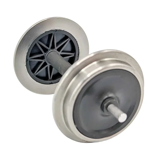 2x Vollradsatz grau aus Edelstahl 31 mm Spur G ML-Train 88900012_auswahl3