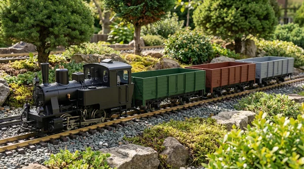 Hochbordwagen grün inkl. Türen mit Magnetverschluss und Edelstahlradsätzen als Spur G Bausatz ML-Train 88900070_auswahl7