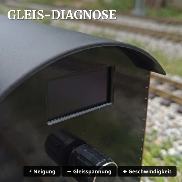 Mess-Güterwagen Spur G Bausatz braun – Diagnose-Wagen mit OLED-Display ML-Train 889190700_auswahl5