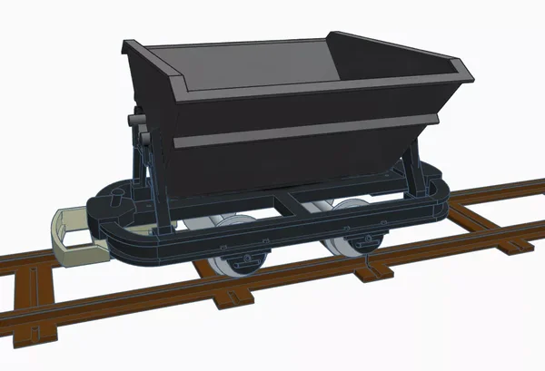 3er-Set Kipplore Feldbahnwagen grau Spur-G als Bausatz ML-Train 88919150_auswahl4