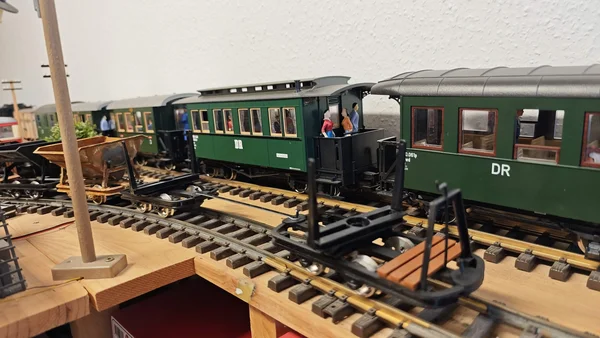 Drehschemel-Loren Feldbahnwagen Spur-G als Bausatz ML-Train 88919210_auswahl7