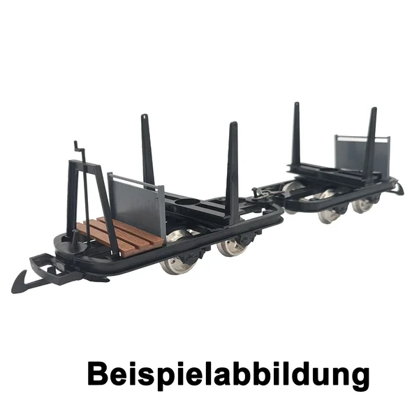 Drehschemel-Lore gebremst Feldbahnwagen Spur-G als Bausatz ML-Train 88919270_auswahl6
