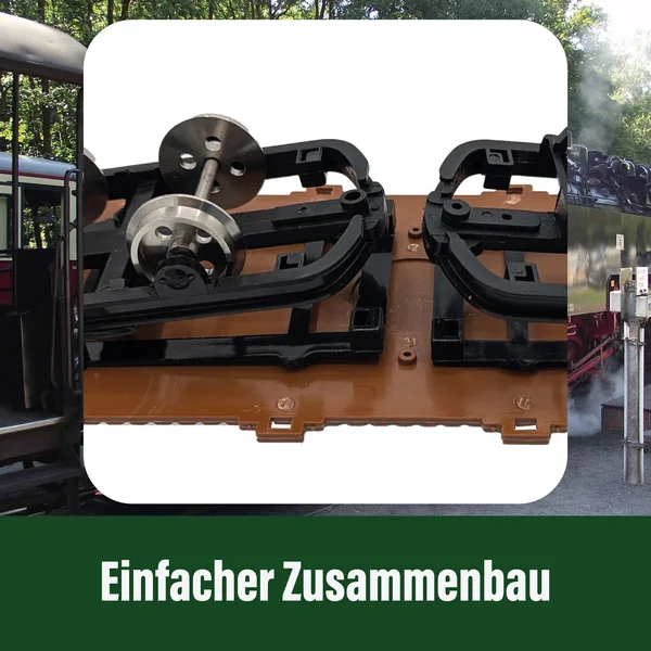 Feldbahn-Hochbordwagen braun als Bausatz Spur G ML-Train 88919393_auswahl2