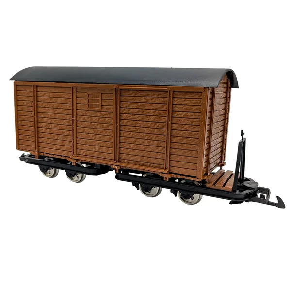 Feldbahn-Güterwagen gedeckt in braun als Bausatz Spur G ML-Train 88919394_auswahl8
