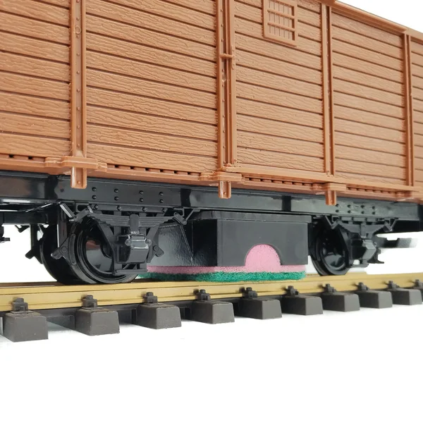 Aufsatz mit Schwamm zur Reinigung von Gleisen an 2-achsigen Wagen Spur-G ML-Train 88919485_auswahl4