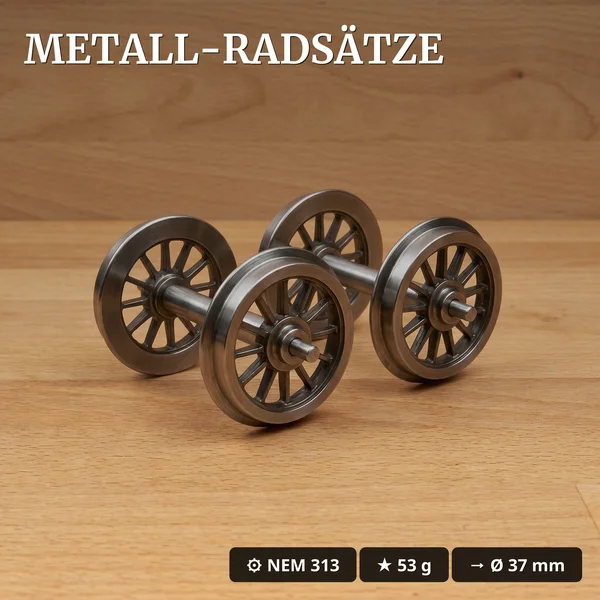 ML-Train Flachwagen Bausatz schwarz Spur G  27 Teile mit Metall-Speichenradsätzen 31 mm  ML-Train 88923510_auswahl2
