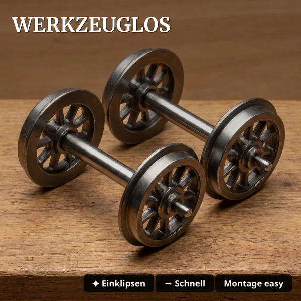 4x Metall-Speichenradsatz 31 mm für Spur G ML-Train 88999440_auswahl5