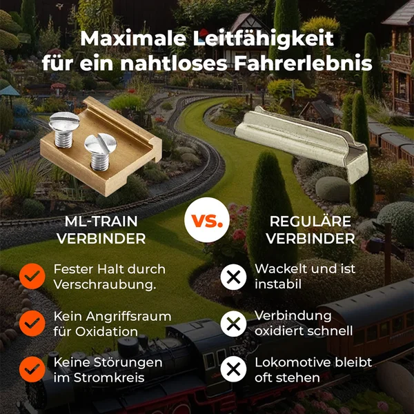 Gleis gerade 90 cm mit Schraub-Verbinder ML-Train 8910902_auswahl2