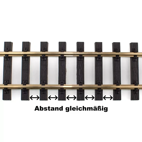 6x Gleis gerade 150 cm  mit 12x Schraub-Verbinder ML-Train 8911502_auswahl2