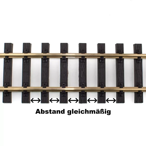 6x Flexgleis gerade 150 cm  mit 12x Schraub-Verbinder ML-Train 8911552_auswahl2