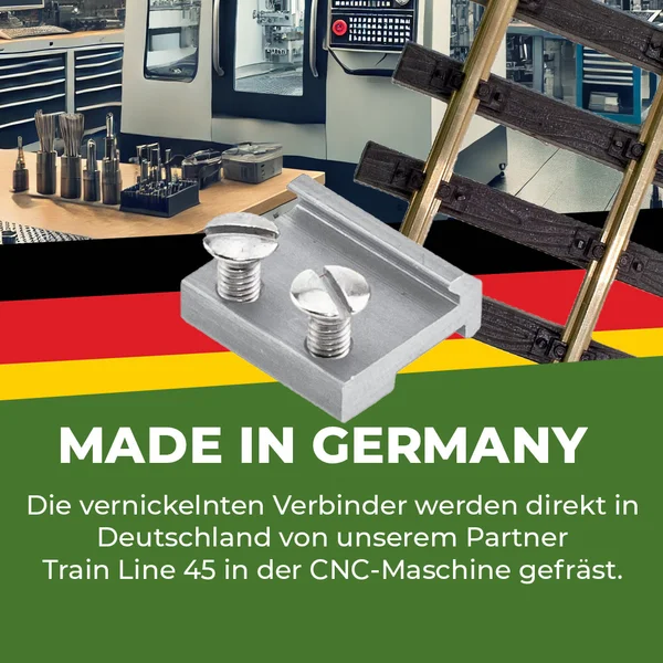 250x Schraubschienenverbinder vernickelt 15 mm ML-Train 8915499_auswahl1