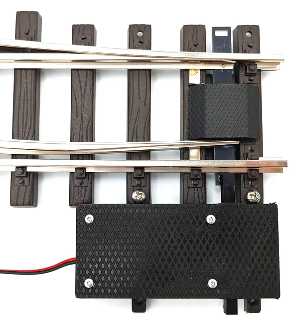 Weiche rechts Set Messing R3 120 cm mit digitalen Weichenantrieb ML-Train 8930014_auswahl2