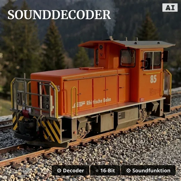Rangier-Traktor Tmf 2/2 85 RhB Spur G analog/digital mit ZIMO Sound Train Line 2050212_auswahl2