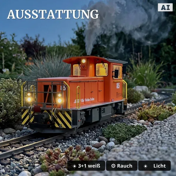 Rangier-Traktor Tmf 2/2 85 RhB Spur G analog/digital mit ZIMO Sound Train Line 2050212_auswahl3