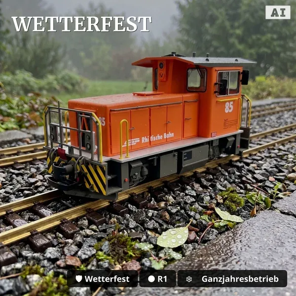 Rangier-Traktor Tmf 2/2 85 RhB Spur G analog/digital mit ZIMO Sound Train Line 2050212_auswahl4