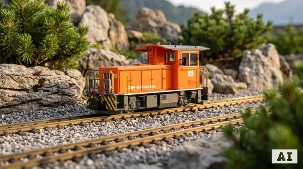 Rangier-Traktor Tmf 2/2 85 RhB Spur G analog/digital mit ZIMO Sound Train Line 2050212_auswahl5