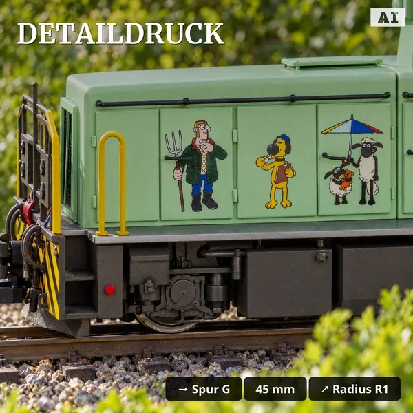 Diesellok Shaun das Schaf digital mit ZIMO-Sound Spur G Train Line 2050562_auswahl4