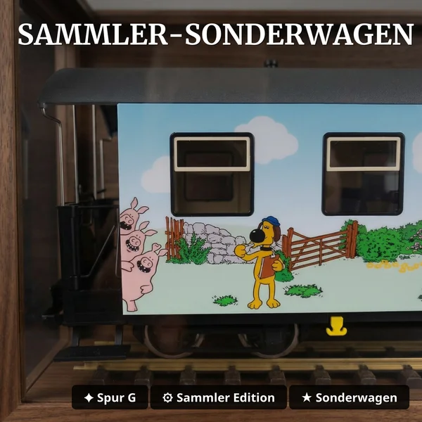 Shaun das Schaf - Liebe, oh life's a treat - Sonderwagen HSB Spur G Train Line 3230920_auswahl3