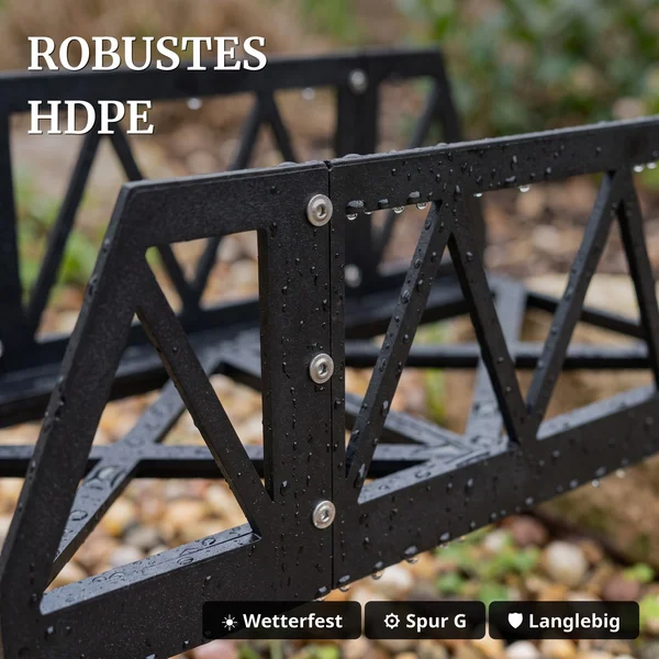 Brücke Startset aus stabilem HDPE-Kunststoff erweiterbar Spur G Gartenbahn ML-Train 97100000_auswahl4