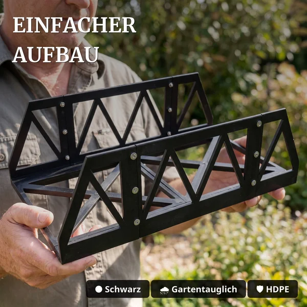 Brücke Startset aus stabilem HDPE-Kunststoff erweiterbar Spur G Gartenbahn ML-Train 97100000_auswahl6