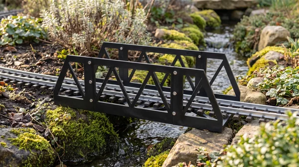 Brücke Startset aus stabilem HDPE-Kunststoff erweiterbar Spur G Gartenbahn ML-Train 97100000_auswahl7