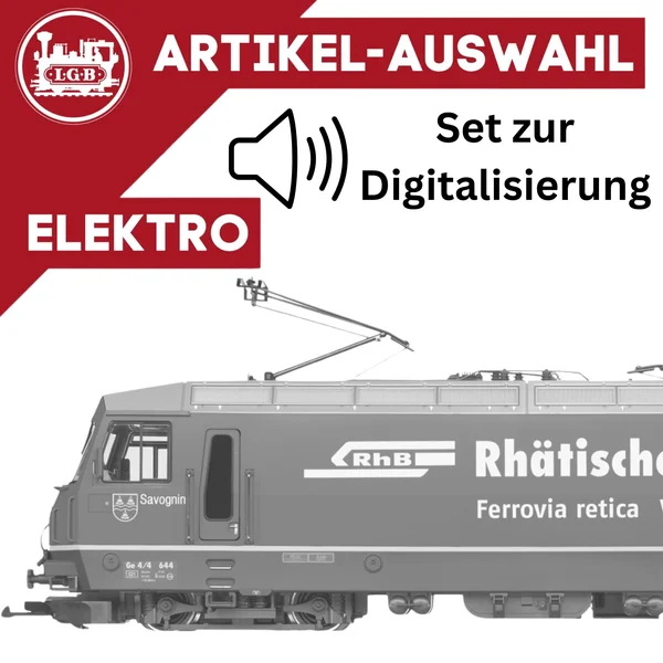 LGB Elektroloks - Digitalisierungssets