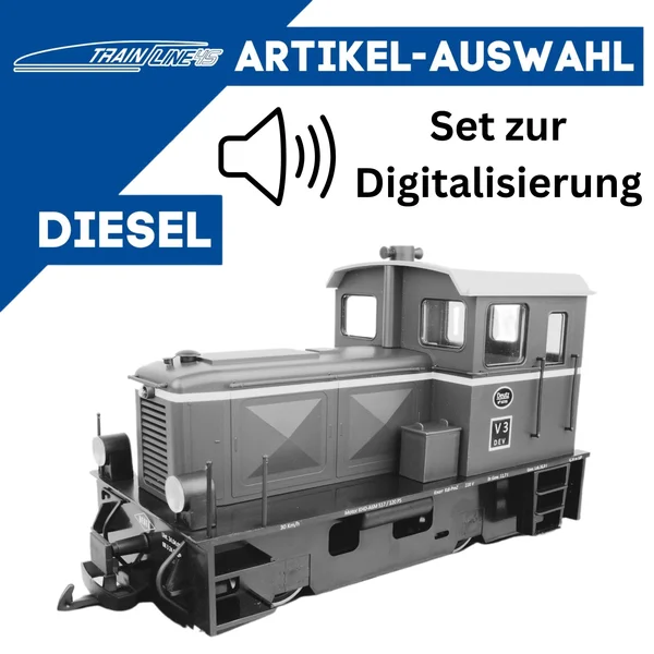 Train Line Dieselloks - Digitalisierungssets