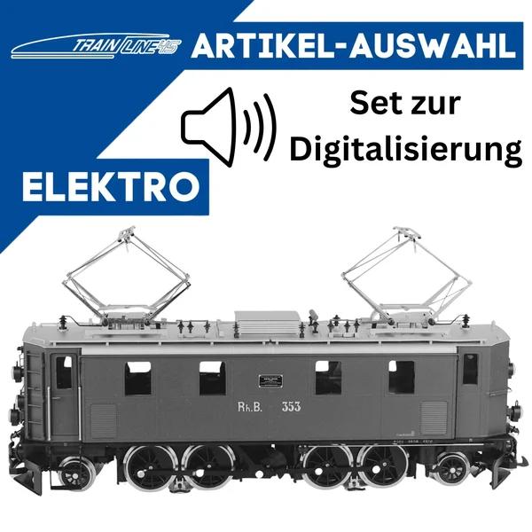 Train Line Elektroloks - Digitalisierungssets