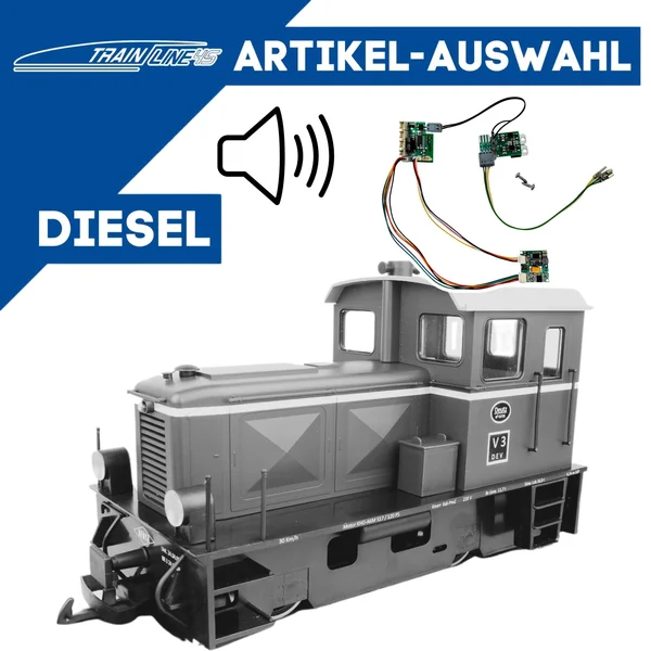 Train Line Dieselloks - Analoge Sound-Sets