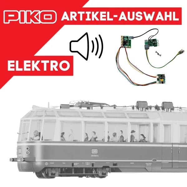 Piko Elektroloks - Analoge Sound-Sets