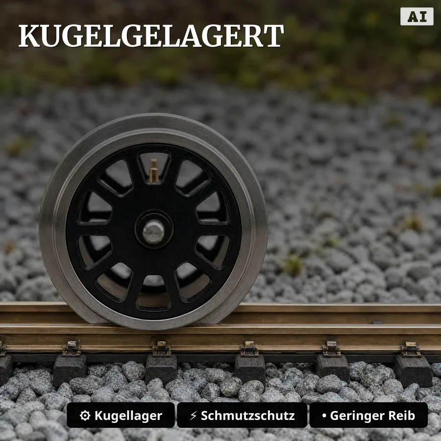 Speichenradsatz kugelgelagert stromführend aus Edelstahl_auswahl6