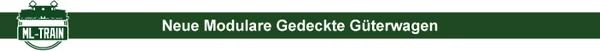 Überschrift Modulare Wagen