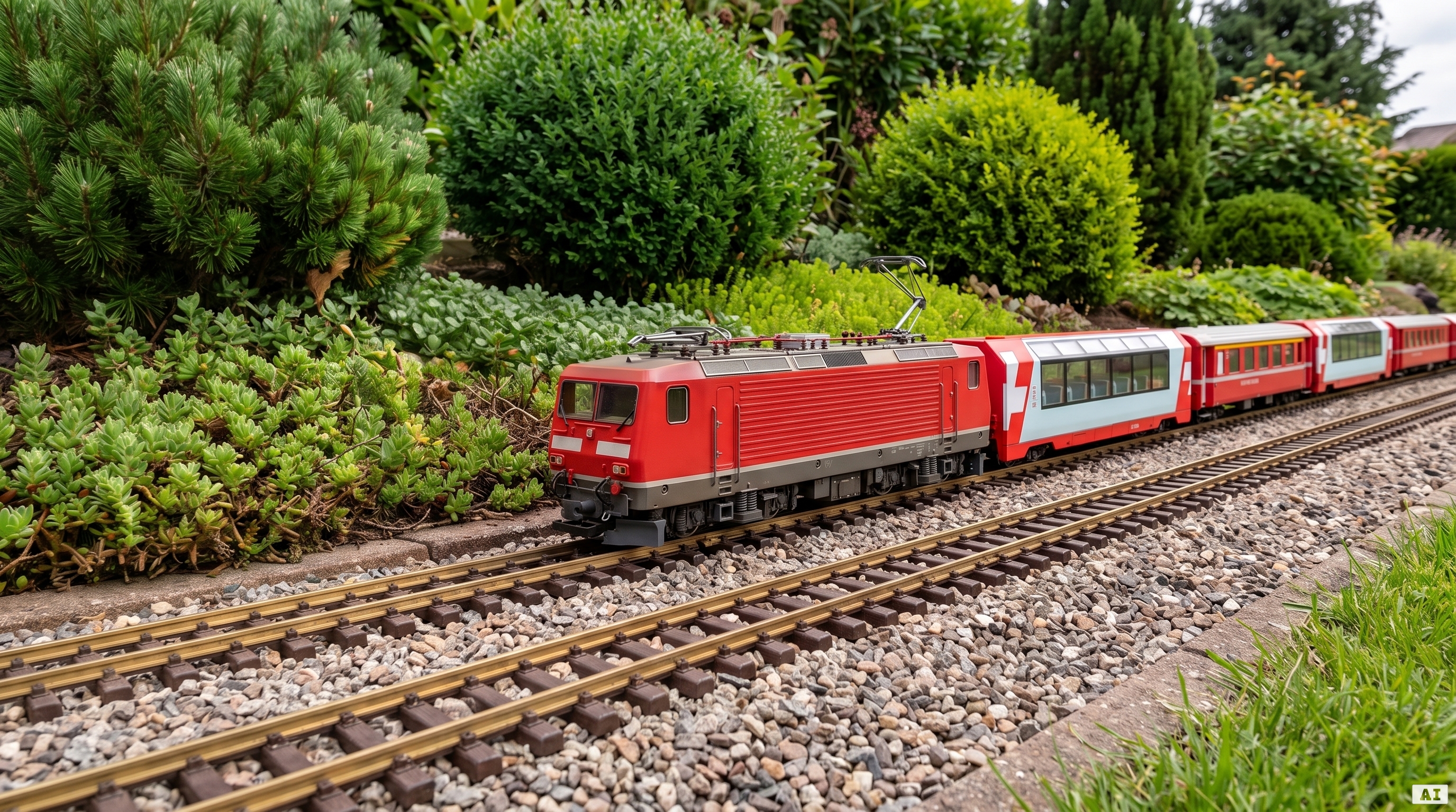 Maximale Zugkraft im Garten: Welche Lok zieht die längsten Züge?