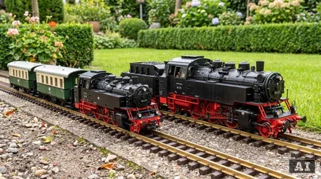 Spur G und Spur 1 bei Gartenbahnen: Die Unterschiede im Überblick