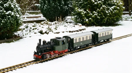 Gartenbahn winterfest machen: Profi-Tipps für die Spur G im Winter