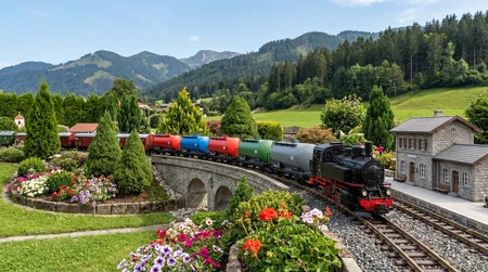 Modellbahn Kesselwagen Zubehör für realistische Szenen