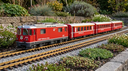 Die passenden Schleifkontakte für Rhätische Bahn Modelllokomotiven in Spur G