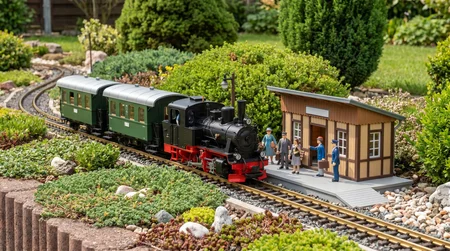 Preiser Figuren für die Gartenbahn: Perfekte Details im Maßstab 1:22,5
