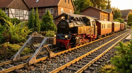 Prellbock für die Gartenbahn: Sicherheit und Detailtreue in Spur G