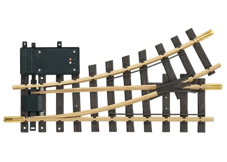 Elektroweiche links 30° R1 LGB 12150
