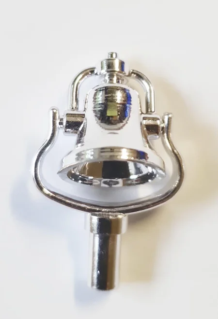 Glocke versilbert mit Halter Dampflok 2015 2017D LGB 20151-E999
