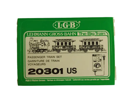Aufkleber Dampflok Personenzug Stainz Starter Set LGB 20301 US