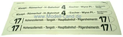 Aufkleber 17 E-Lok Straßenbahn LGB 20350-E199