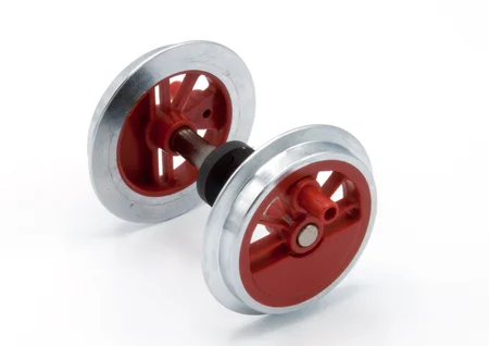Radsatz kurzer Zapfen rot 20482-M037