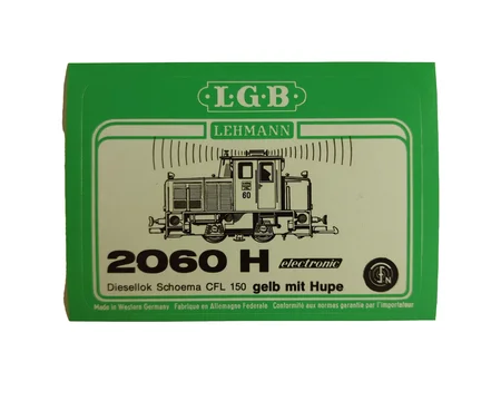 Aufkleber Diesellok Schöma CFL 150 LGB 2060 H