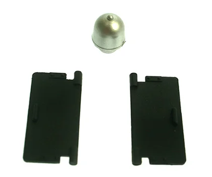 Glocke, 2x Deckel für Kohlenkasten Damflok LGB 20752-M004