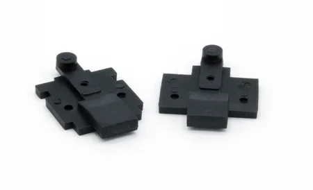 Halteplatten Kuppl. vorn + hinten 20752-M017
