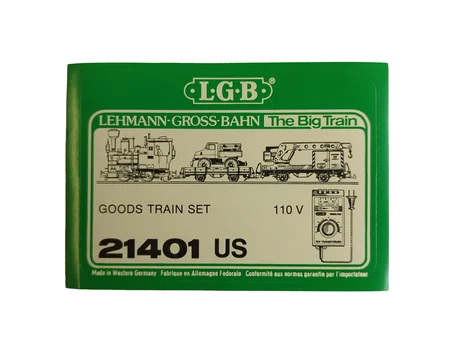 Aufkleber Dampflok Güterzug Stainz mit Unimog Kranwagen Starter Set LGB 21401 US