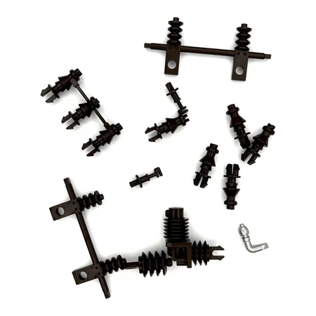 Dach-Zurüstteile Set Antenne Pfeife Isolatoren für Spur-G LGB 22062-M007